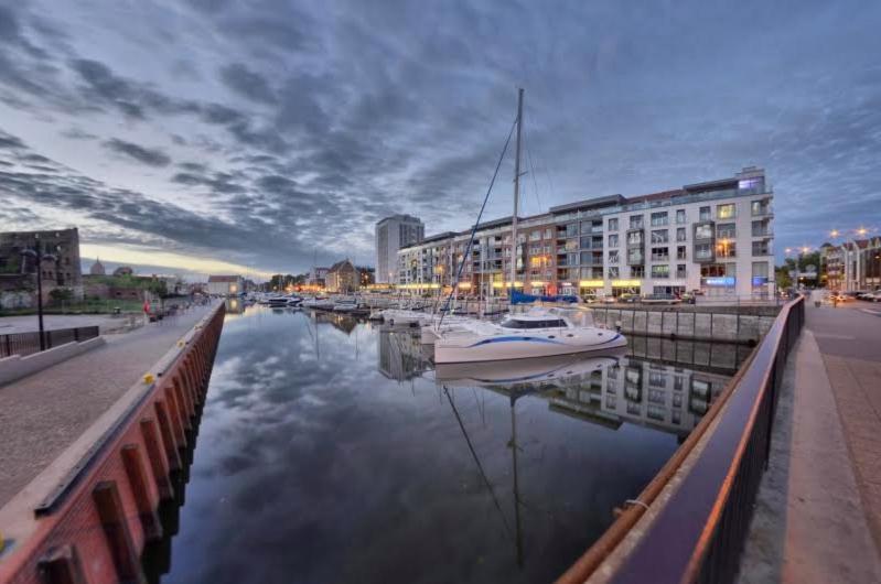 Elite Apartments Waterlane Spa Gdaňsk Exteriér fotografie
