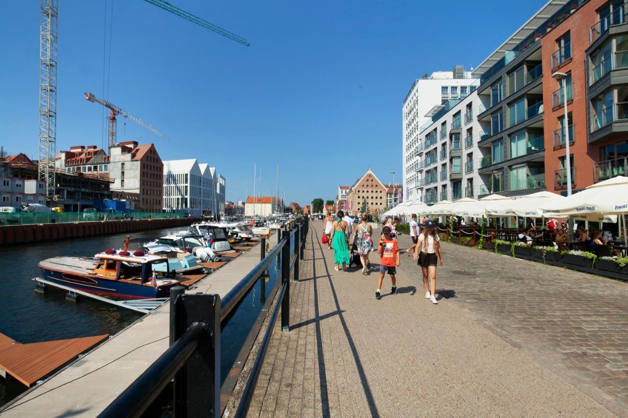 Elite Apartments Waterlane Spa Gdaňsk Exteriér fotografie